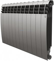 Радиатор биметаллический Royal Thermo BiLiner Silver Satin 500 12 секций