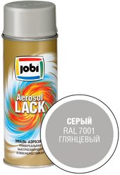 Эмаль JOBI аэрозольная глянцевая серый 400мл