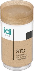 Емкость д/сыпучих продуктов Idi land Palermo 1л полипропилен