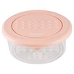 Контейнер для СВЧ и морозилки Plast Team Pattern 0,5л 13х13х5,3см пудровый ПП