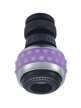 Насадка-лейка Bubble-Stream для кухонного смесителя,M22X1/M24X1,пластиковое кольцо фиолетовое,хром,упаковка бл