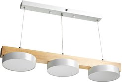 Подвес Ritter RACEMO 51607 5 48W белый/дерево с пультом ДУ