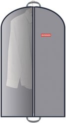 Чехол-сумка д/одежды Hausmann Monocolor 60х100см ПВХ серый