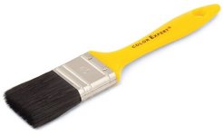 Кисть плоская 40мм Profi черная смешанная щетина Color Expert 81344002
