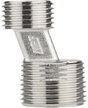 Эксцентрики латунные для смесителя 3/4"х1/2" (+2 прокладки с сеточкой)