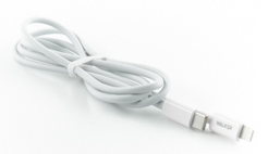 Кабель USB Type-C-Lightning для iPhone белый 1м Walker