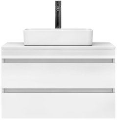 Тумба подвесная Urban со столешницей 70см белая