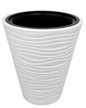Кашпо круглое Sahara standart d35 h40 V21л с технологическим горшком