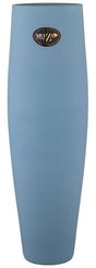 Ваза FINO SATIN h40см серая