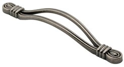 Ручка-скоба RS-101-128 BAZ 128 мм чернёный старинный цинк
