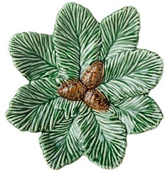 Блюдо Lefard Green Pine 19,6х4,5см керамика