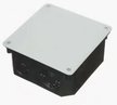 Коробка распаячная СП 110х110х50мм крышка IP20 TDM