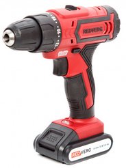 Шуруповерт аккумуляторный RedVerg RD-SD12L/2Y Li-ion 20Нм 12.0В 2х1.5Ач