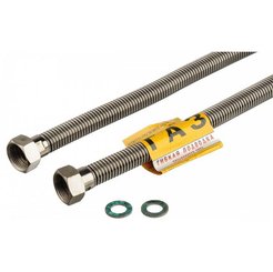 Подводка сильфонного типа для газа 1/2"х1,0м в/в 
