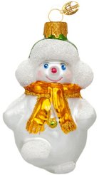 Украшение фигурное Зимний снеговик 8,5см, подарочная упаковка, ФУ-777