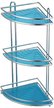 Полка угловая трехъярусная BLUE 25,8х58,5х25,8см 