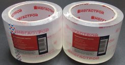 Скотч упаковочный Мегастрой 75мм х 66м прозрачный
