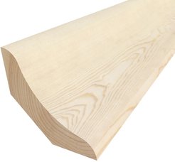 Плинтус хвоя экстра гладкий 12х60х1000