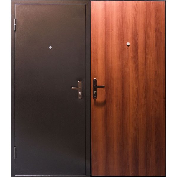 Дверь входная Спец PRO BMD антик медь итальянский орех 860х2060мм левая
