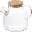 Чайник заварочный Mallony Foresta di bambu 1,5л стекло, крышка бамбук