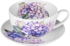 Пара чайная Lefard Hortensia 370мл костяной фарфор