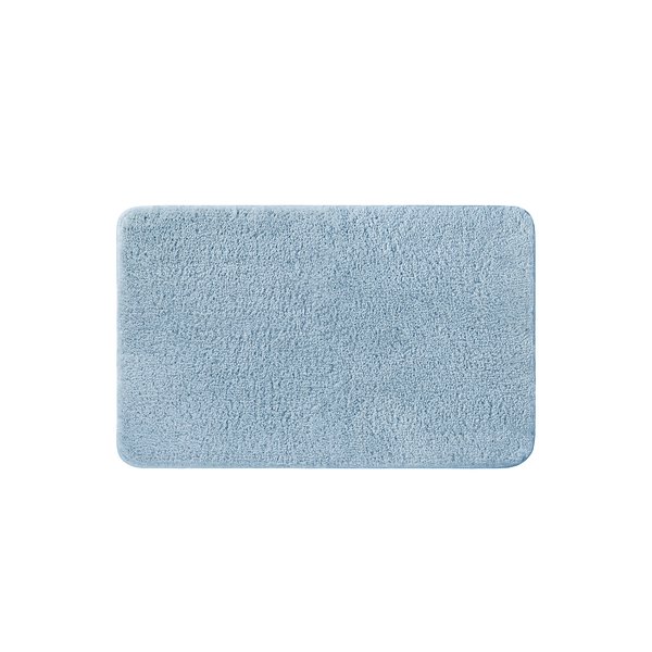 Коврик для ванной комнаты 50x80см IDDIS BSQS03Mi12 синий, микрофибра