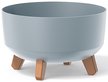 Кашпо на ножках Gracia Low d38см h19,5см V27л св.серый