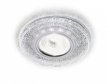 Светильник точечный встраиваемый AMBRELLA LIGHT S290 CH хром/прозрачный/MR16+3W(LED WHITE)
