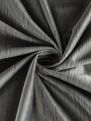 Штора готовая с тиснением бархат серый 200х280