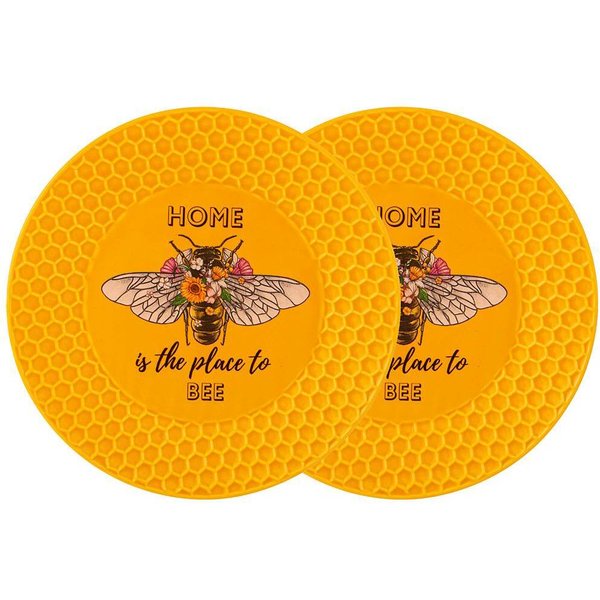 Набор тарелок закусочных Lefard Honey bee 20,5см 2шт фарфор