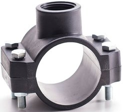 Седелка резьбовая полипропиленовая d63-3/4"