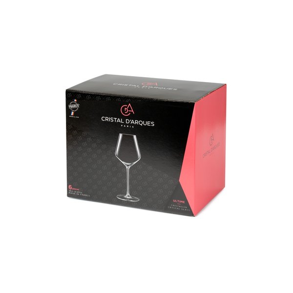 Набор бокалов д/вина Eclat Cristal d'Arques Ultime 380мл 6шт стекло