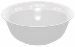 Салатник Domenik Tableware Spring Romance 500мл 15х15х8см белый, фарфор