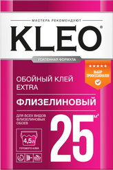 Клей для флизелиновых обоев KLEO EXTRA 25м.кв 180гр