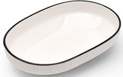 Блюдо овальное Atmosphere of art Suffit 15,3х10,3х3,5см фарфор