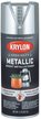 Краска с эффектом яркого металлика KRYLON Bright Silver цвет-серебро (0,31кг)