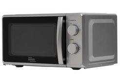 Печь микроволновая соло Oasis MW-70MS 20л механическое управление, серебристый