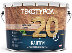 Покрытие кроющее Текстурол КАНТРИ База А Белый 2,7л