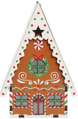 Сувенир Сказочный Домик 7,8х5,2х12см, LED-подсветка, дерево, SYMZPA-4425200