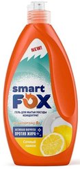 Гель д/мытья посуды Smart Fox 400мл Сочный лимон