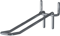 Крючок для панели перфорированной Larvij 12,5см хром 5шт