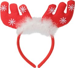 Ободок новогодний Рожки 25х25см, SYTG-1424106