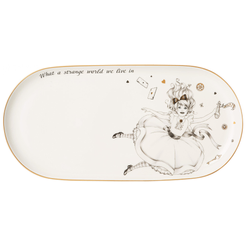 Блюдо овальное Lefard Wonderland Девочка 30,5см фарфор