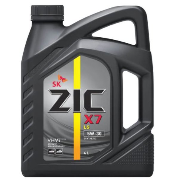Масло моторное Zic R X7 5W-30 синтетическое 4л