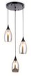 Подвес Ambrella light TR3550/3 BK/SM черный/дымчатый 3хE14
