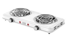 Плитка электрическая спиральная HomeStar HS-1109 2*1000Вт 2-конфорочная