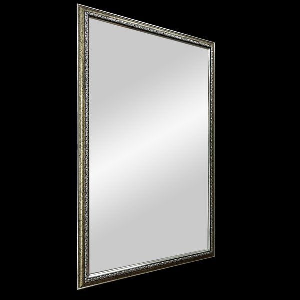 Зеркало Маккао серебро 450х700