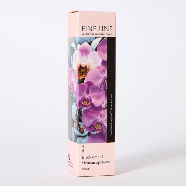 Диффузор ароматический Fine Line Black Orchid, аромат Черная Орхидея, 100 мл