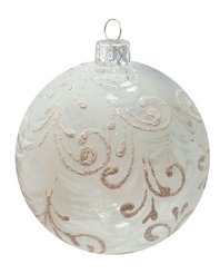 Украшение подвесное Шар Воздушный d8см, стекло