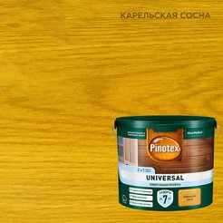 Пропитка деревозащитная Pinotex Universal 2 в 1 Карельская сосна (2,5л)